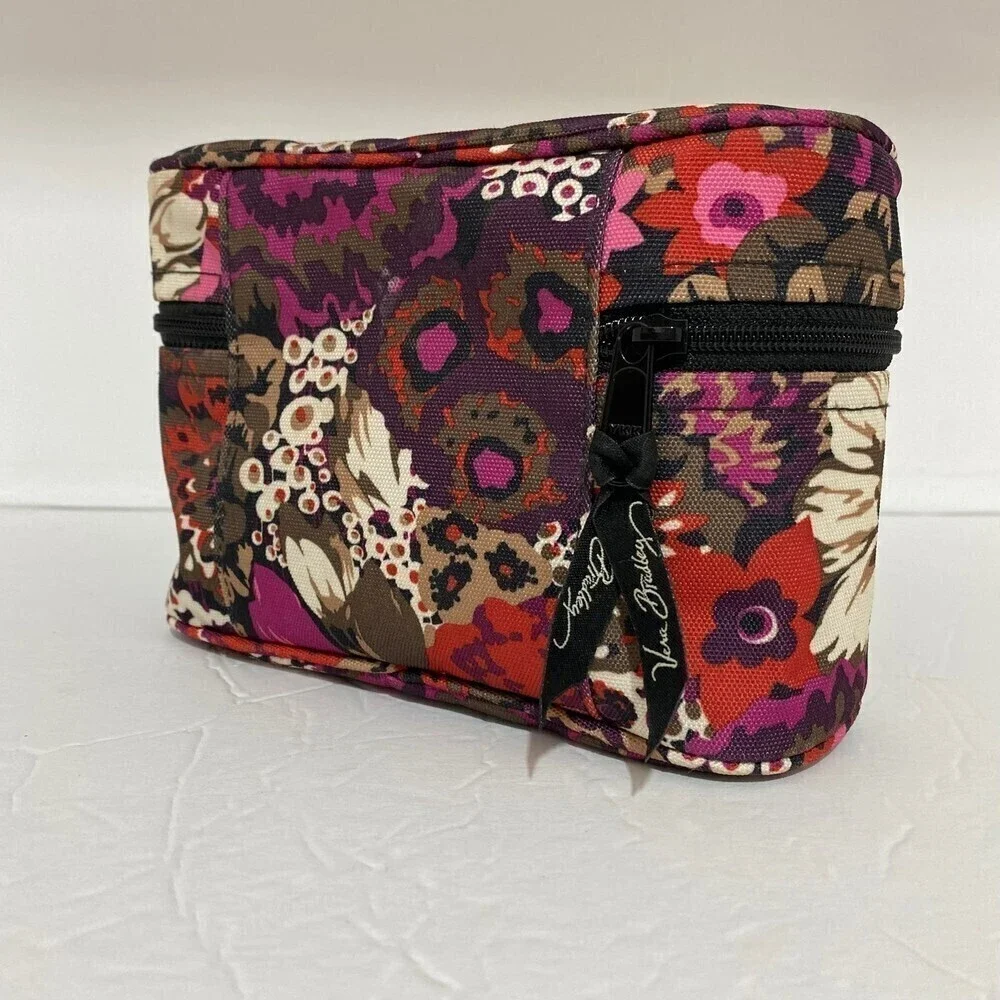 Vera Bradley Rosewood Make Up Bag